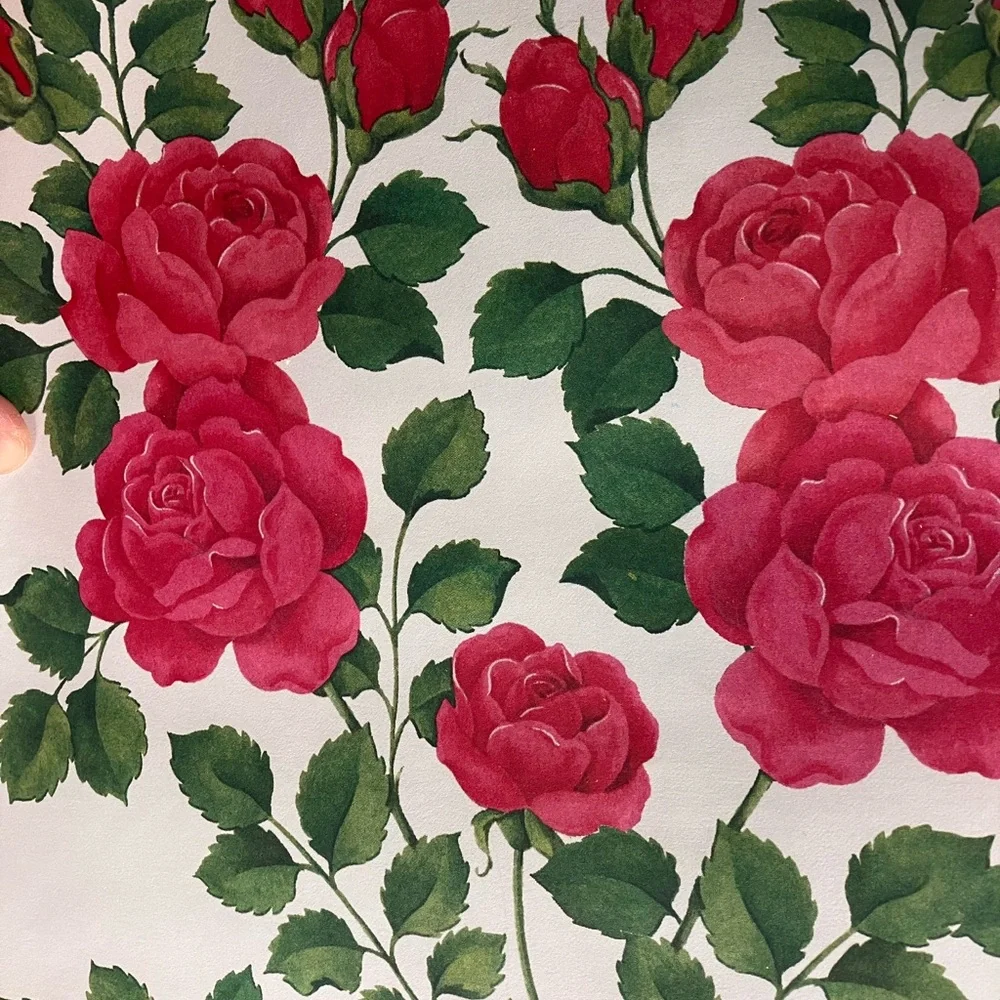 VTG Victoria's Secret 6 Fragrant Drawer Liner Sheets Her Majesty's Rose Romantic